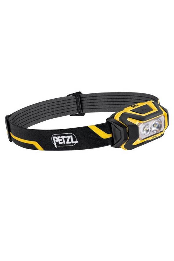 Petzl ARIA 2 Hoofdlamp, 450 Lumen, Waterdicht, Zwart/Geel, E070AA00