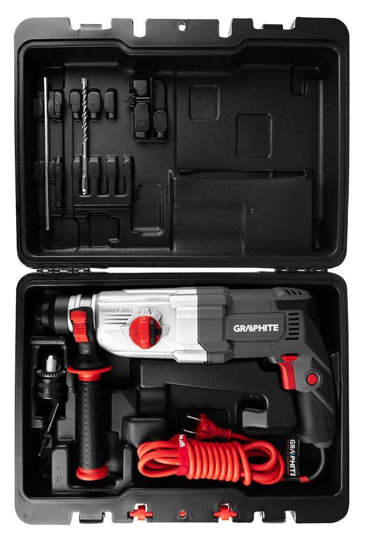 Graphite 58G539 Boorhamer 900W SDS+ 3,4J-0