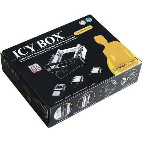 ICY BOX SATA I&II BL Zwart QUICK-SWAP Drive Bay (IB-168SK-B)-1