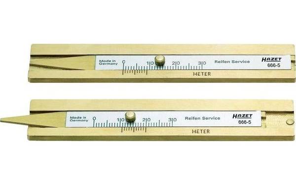 Hazet Dieptemeter Bandenprofiel 666-5