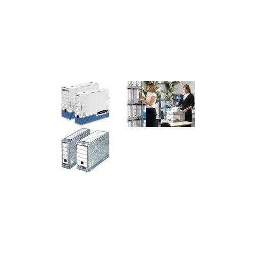 Fellowes R-Kive PRIMA Archiefdoos Wit-Blauw 150 mm 100% Gerecycled Karton-0