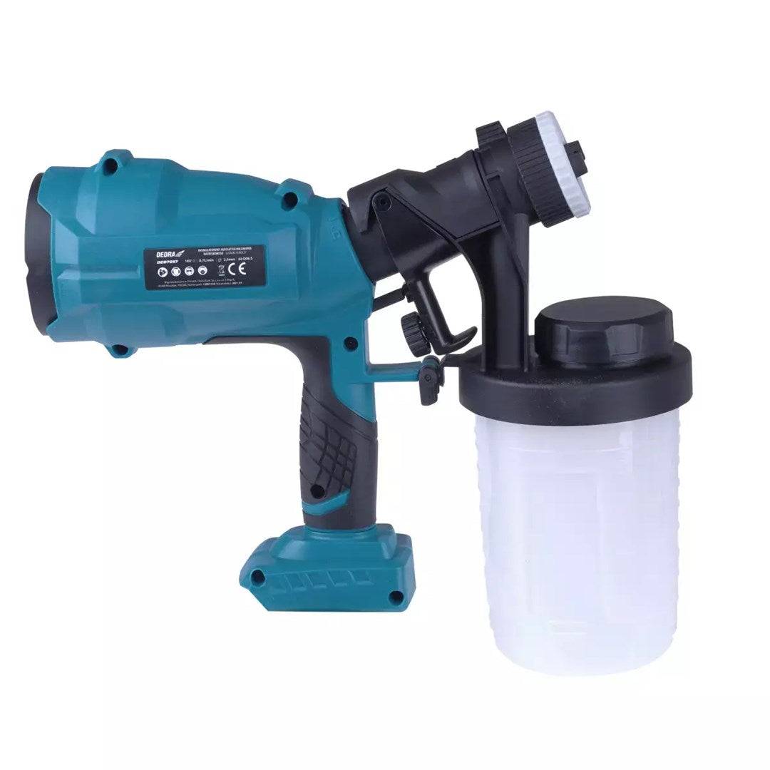 DEDRA Draadloze Verfspuit 18V 0,9 L DED7057-0