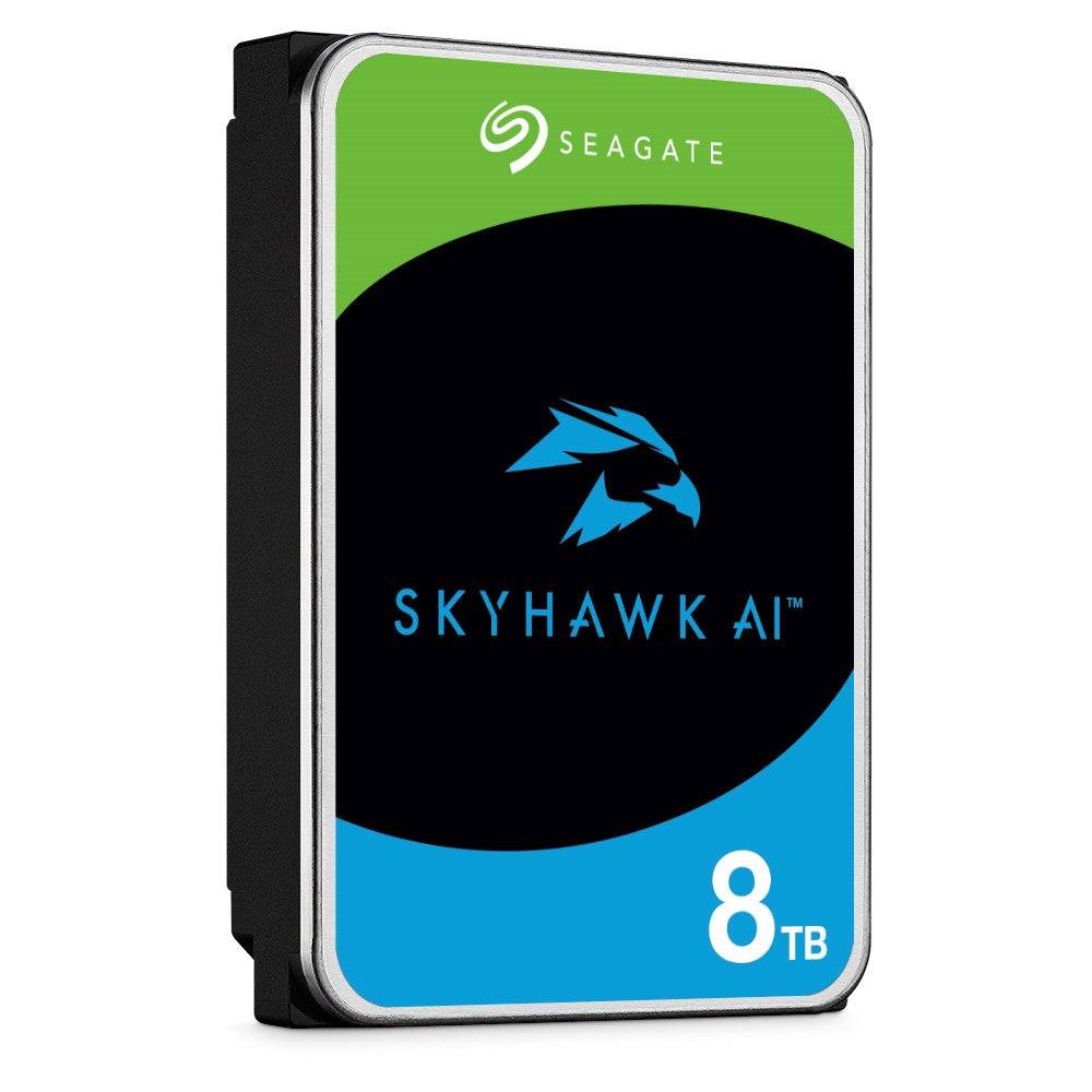 Seagate SkyHawk AI ST8000VE001 Hard Drive - 8TB - Intern - SATA 6Gb/s - Buffer: 256MB - met 3 Jaar Rescue Data Recovery-2