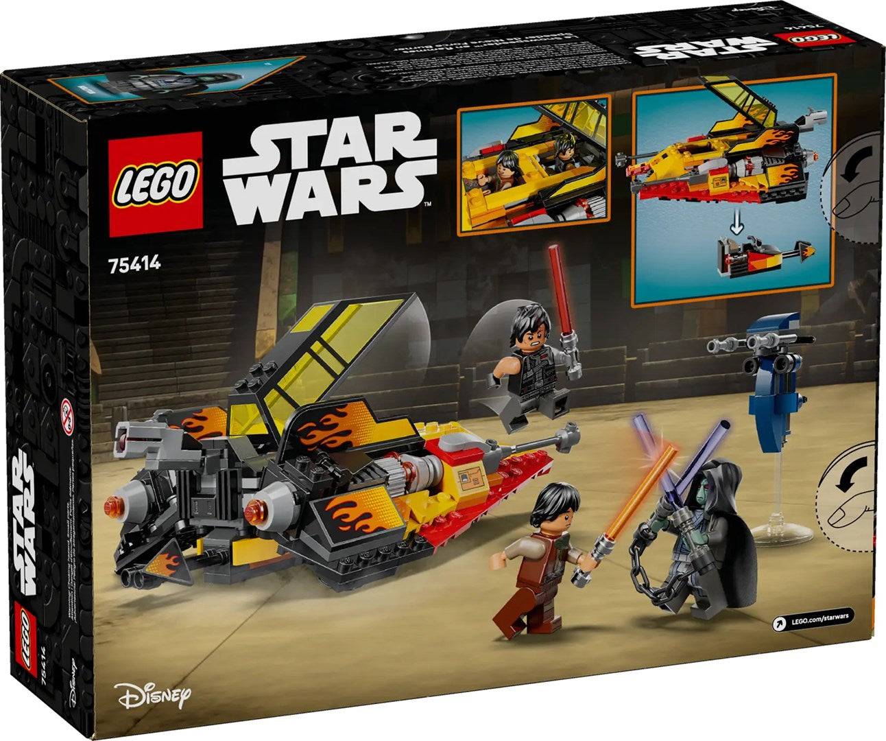 LEGO STAR WARS 75414 De Force Burner Snowspeeder-1