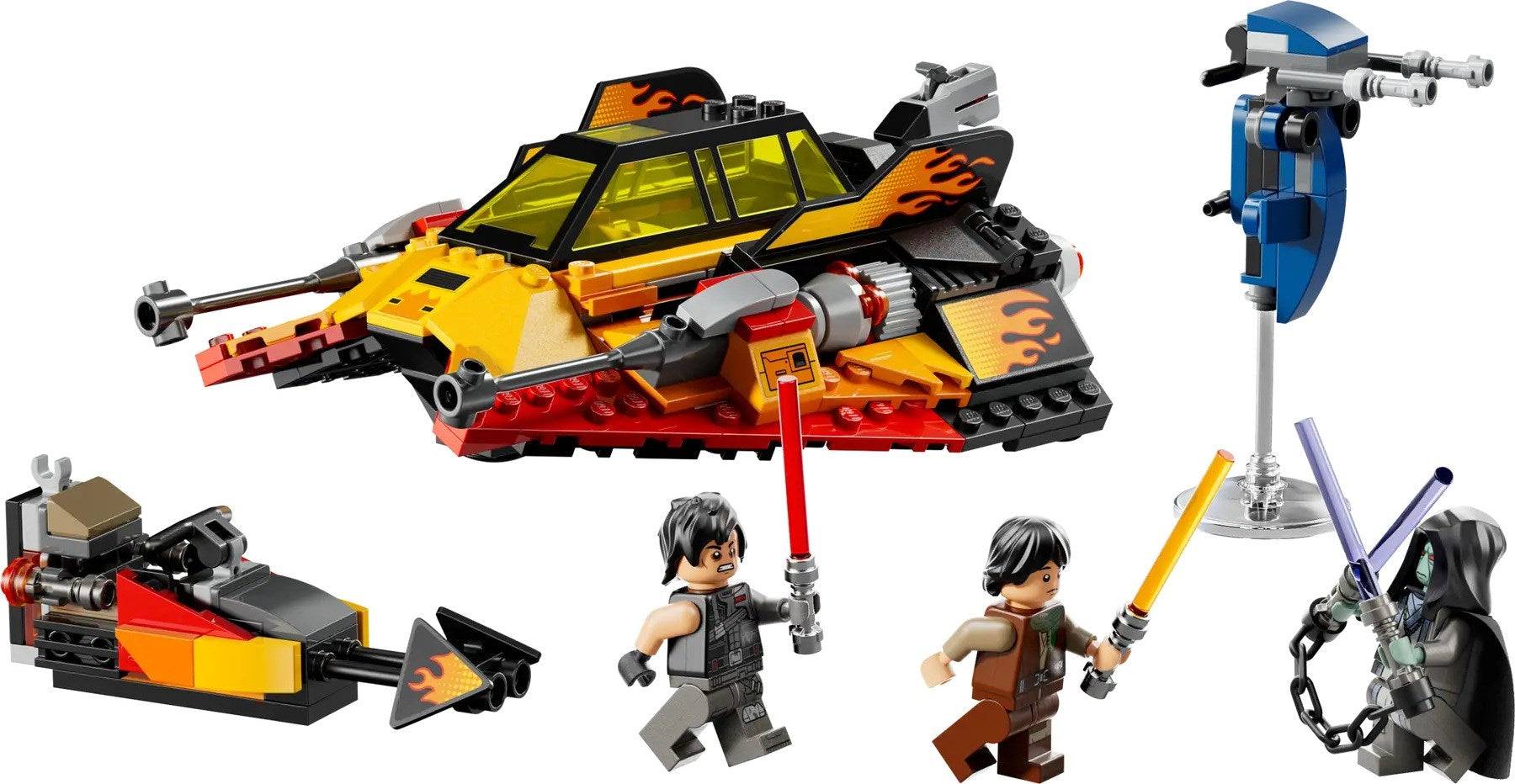 LEGO STAR WARS 75414 De Force Burner Snowspeeder-2