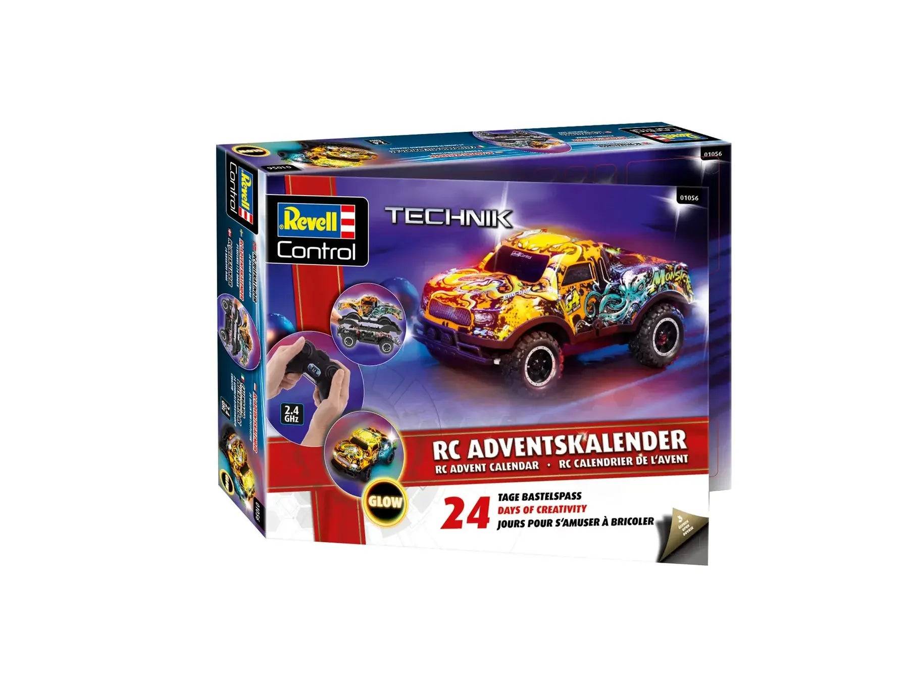 Revell - Adventskalender - RC Crawler - 1:18 Schaalmodel (01061)-0