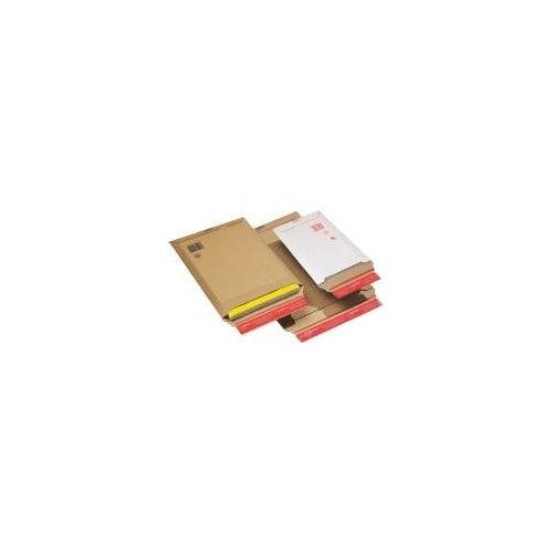 ColomPac Verzendtas Bruin Golfkarton, Interne Afmetingen (B)570 x (D)420 x (H)50 mm, 25 Stuks (CP 010.09)-0