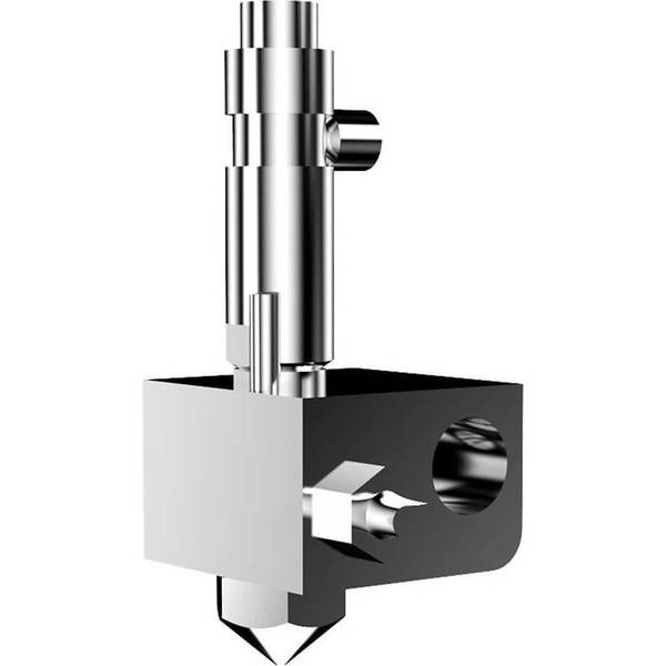 FLASHFORGE Creator 4 Linkse Düse HS-0.4 0,4 mm Vervanging 3D-Drucker 75-mm-Filamenten