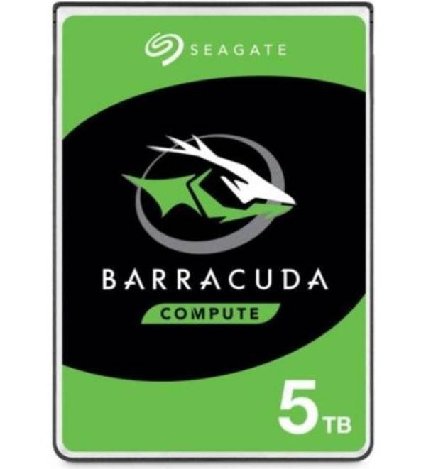 Seagate Guardian BarraCuda ST5000LM000 - Interne Harde Schijf - 5 TB - 2.5" - SATA 6Gb/s - 5400 RPM - 128 MB Buffer