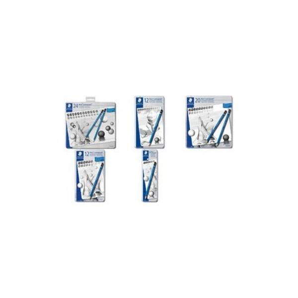 STAEDTLER Mars Lumograph Potloodset 24 stuks 2.0 mm Hexagonaal 24-piece G24