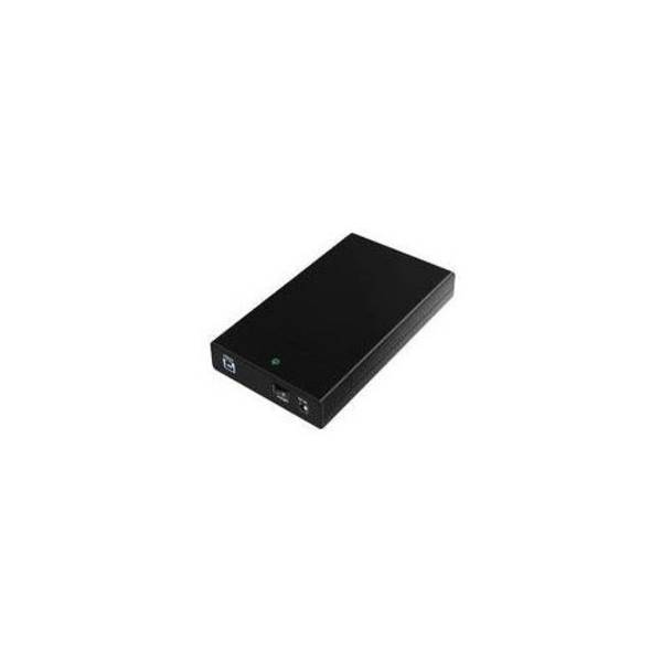 CoreParts Behuizing 3,5" 8,9 cm SATA 6Gb/s USB3.0 Zwart K3568