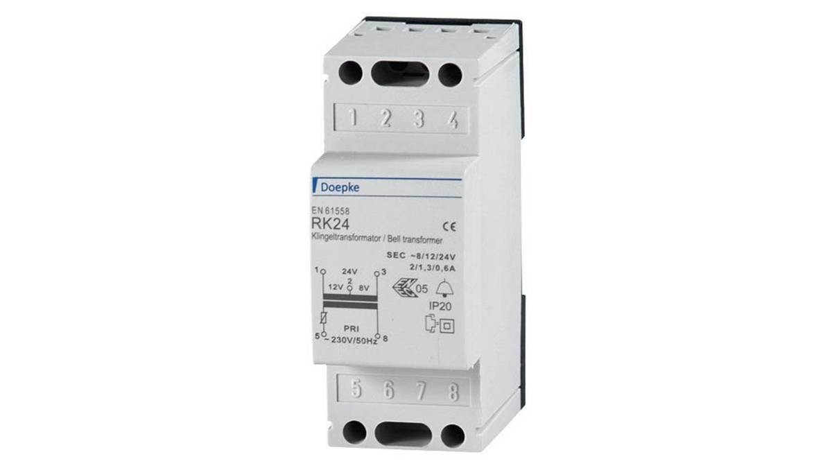 RK 24 Transformator 2A/1,3A/0,6A 8V/12V/24V 09980654 2A/1.3A/0.6A-0