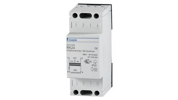 RK 24 Transformator 2A/1,3A/0,6A 8V/12V/24V 09980654 2A/1.3A/0.6A