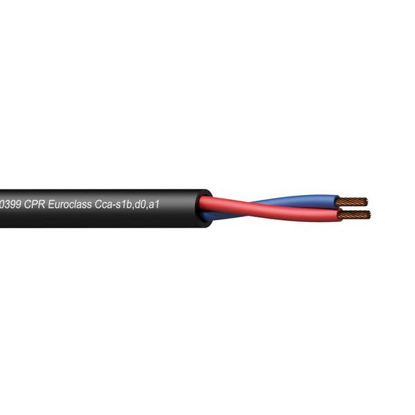 PROCAB Audiokabel CLS215-CCA/1 100 m Zwart