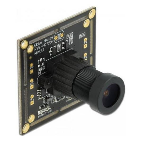 Delock USB 2.0 Cameramodule met Globale Sluiter - 0,92 Megapixels, 36° Vaste Focus (96397)