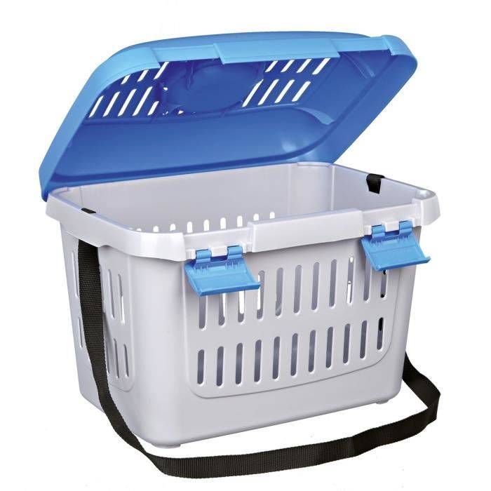 TRIXIE Midi-Capri Transportbox - 44 x 33 x 32 cm - Voorzijde Opening - Max Gewicht 11 kg-1