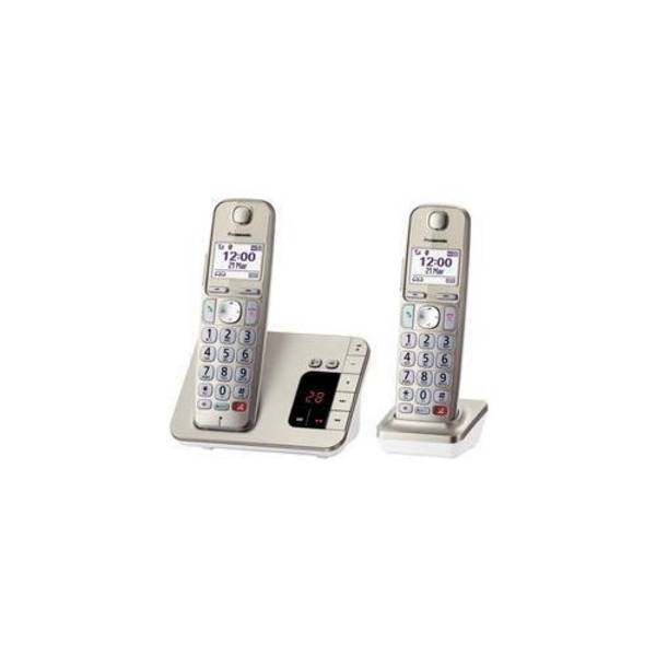 Panasonic KX-TGE262GN DECT Telefoon met ID Bel Champagne