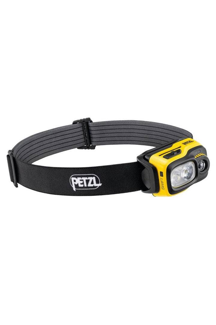 Petzl E810AB00 SWIFT RL Hoofdlamp - Zwart/Geel-0