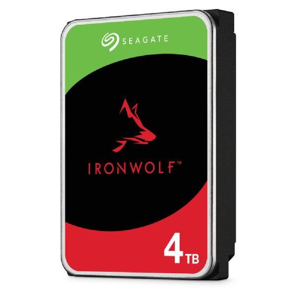 Seagate IronWolf ST4000VN006 Hard Drive - 4TB - Intern - SATA 6Gb/s - 5400 RPM - Buffer: 256MB - met 3 Jaar Rescue Data-0
