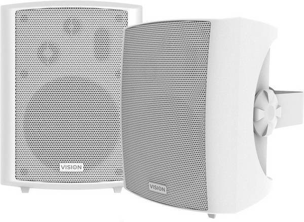 Vision SP-1800 Luidspreker voor PA-systeem - 50 Watt - Drie-Weg - Wit (SP-1800)