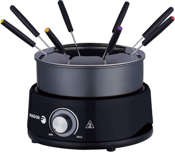 FAGOR Fondue Set - FGFD8 - 1,6 L - Voor 8 Personen - Verstelbare Thermostaat - 800W