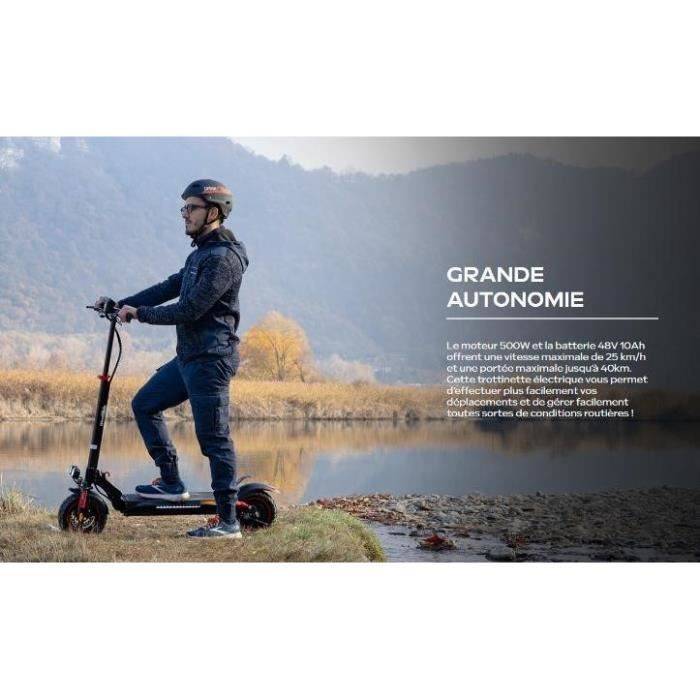 URBANGLIDE Vouwbare All-terrain Elektrische Scooter ECROSS PRO LITE 2 10 48V 800 W Auto 40 km Remlicht en knipperlichten-1
