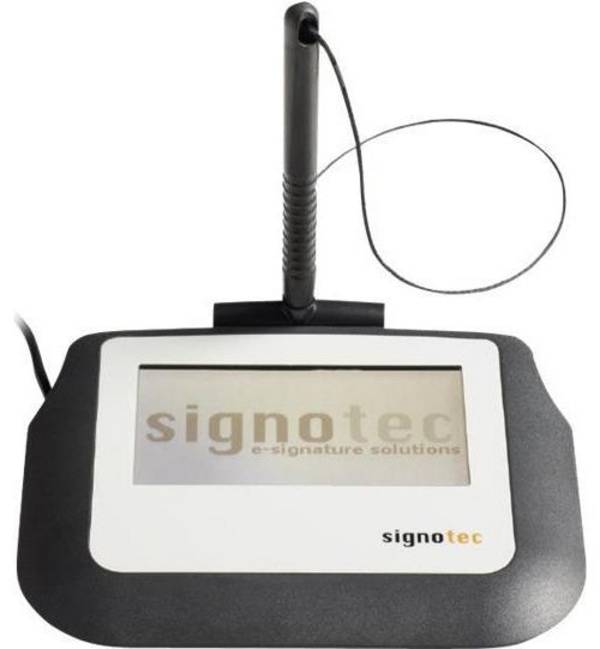 Signotec Pad Sigma Handtekening Pad met Achtergrondverlichting - USB - 9,5 x 4,7 cm ST-BE105-2-U100
