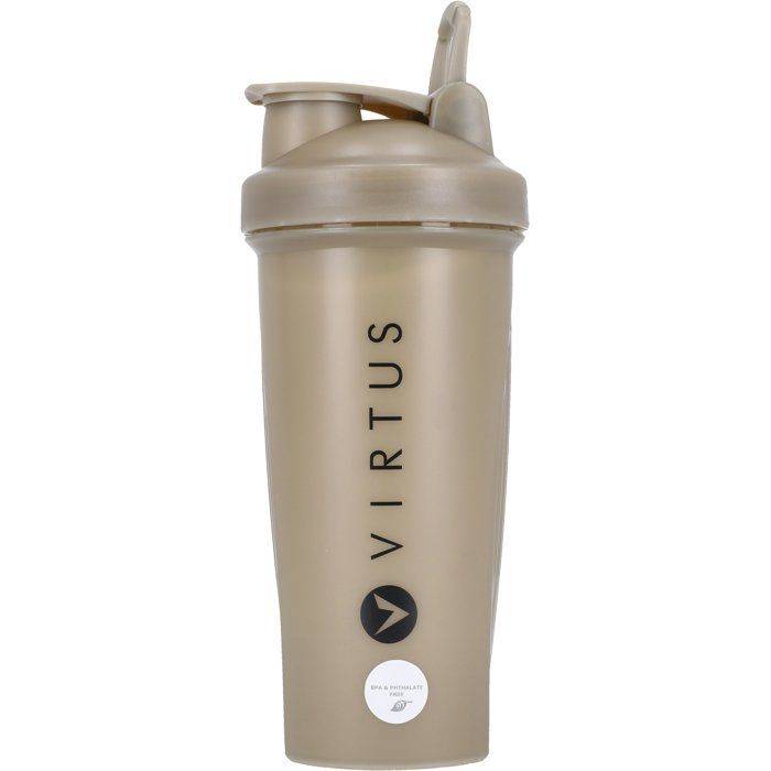 Virtus Castaldo Sportfles - 500 ml - Inclusief Shakeraccessoires - Khaki-0