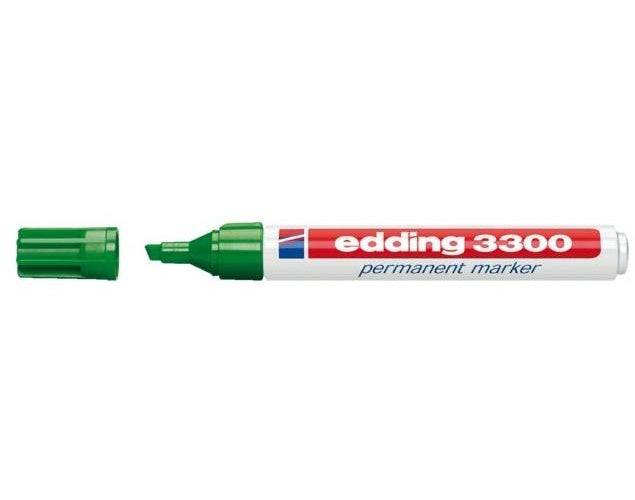 EDDING 3300 Permanente Marker Groen, 1.0 - 5.0 mm, 10 Stuks-0