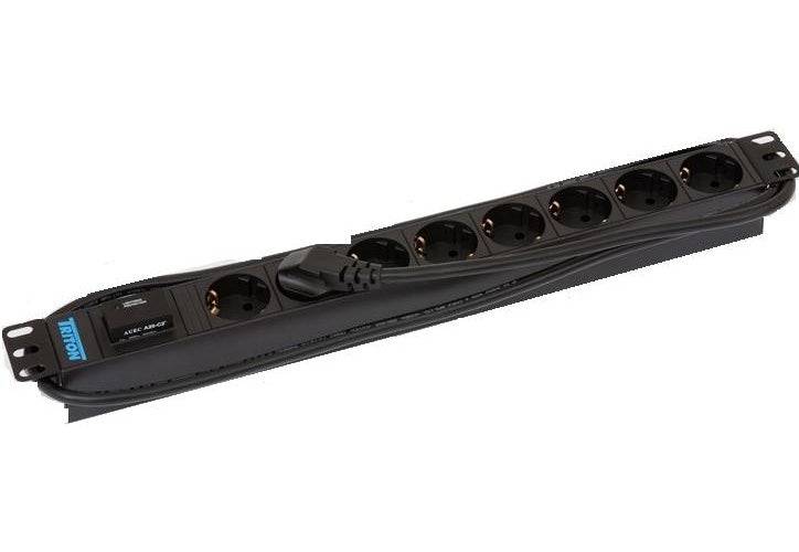 Triton RAB-PD-X08-A1 Power Distribution Unit - Rack-Montage - 8 Uitgangsockets - 1U - 19"-0
