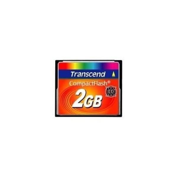 Transcend - Geheugenkaart - 2 GB - 133x - CompactFlash - TS2GCF133