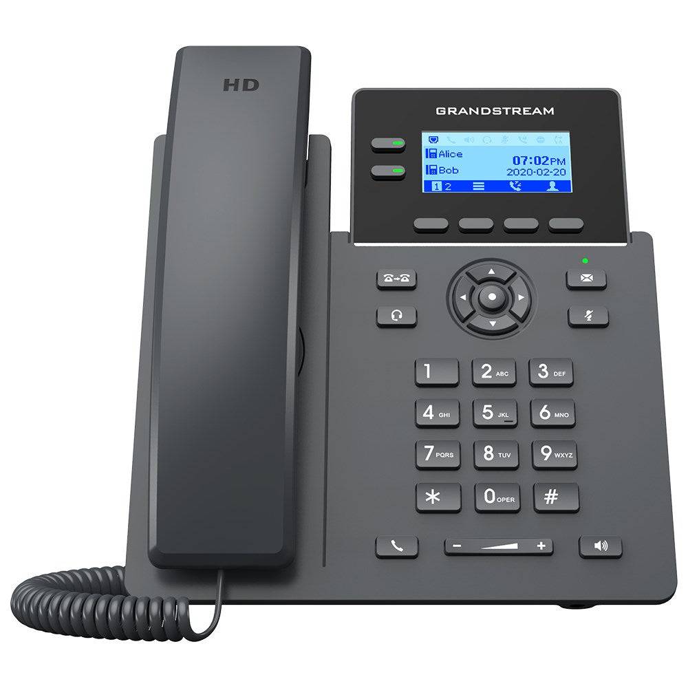 Grandstream GRP2602W - VoIP Telefoon - Wi-Fi - 2 Lijnen 11a/b/g/n/ac-0