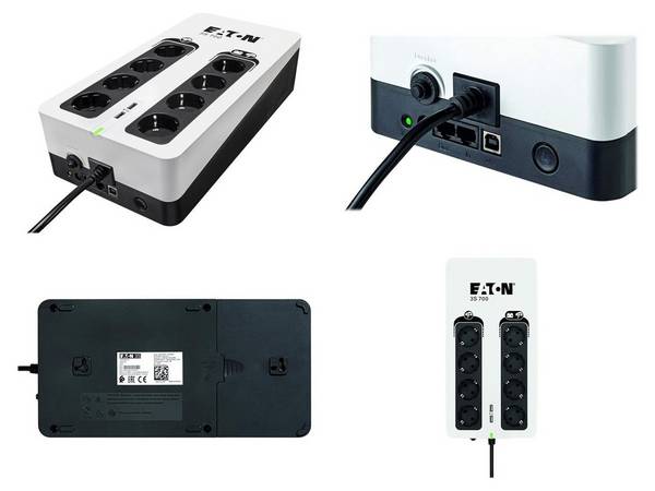Eaton 3S700D - Ononderbroken Stroomvoorziening (UPS) - Standby - 0,7 kVA - 420 W - 8 AC Uitgangen