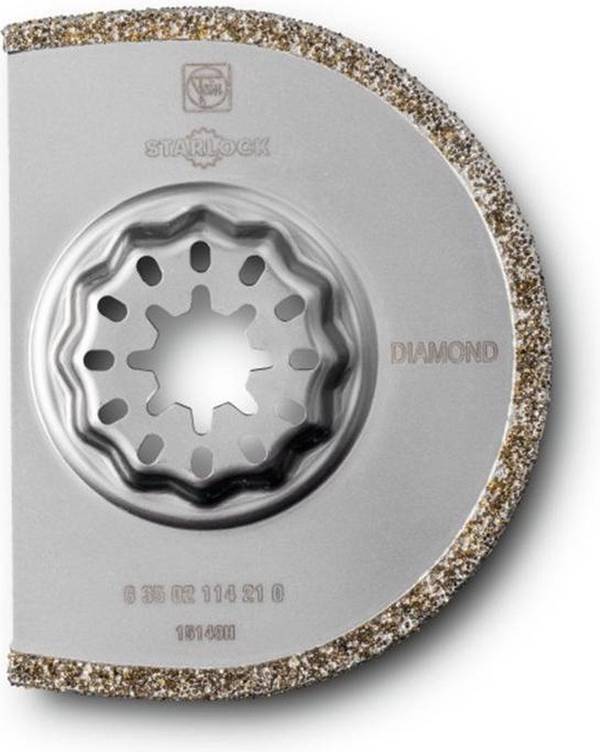Fein Diamant Segment Zaagblad 75 mm Starlock voor Fein, Makita, Bosch, Milwaukee, Metabo 63502114210