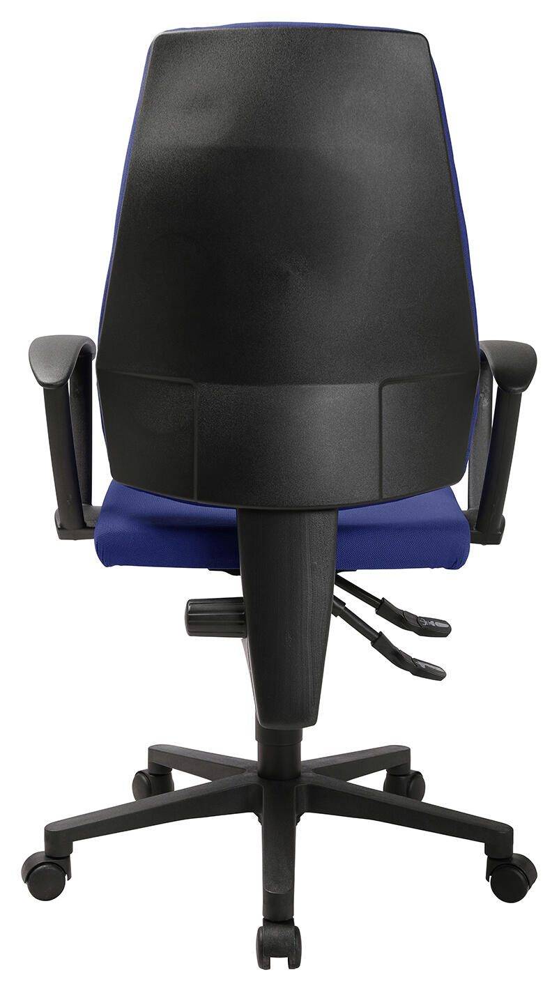 TOPSTAR MAXX 500 Bureaustoel - Blauwe Stof - Zwart Frame (M500RG26)-0