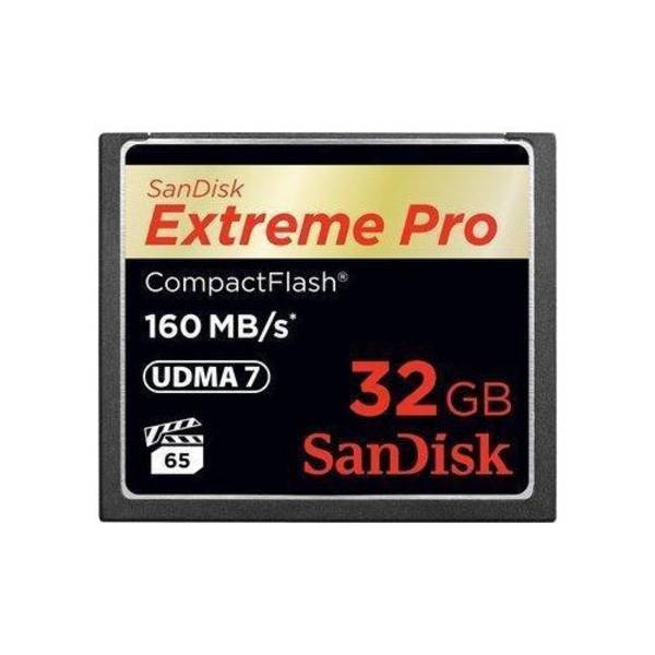 32 GB CompactFlash SANDISK EXTREME Pro, 160 MB/s 160MB/s SDCFXPS-032 g SDCFXPS-032 g-X46
