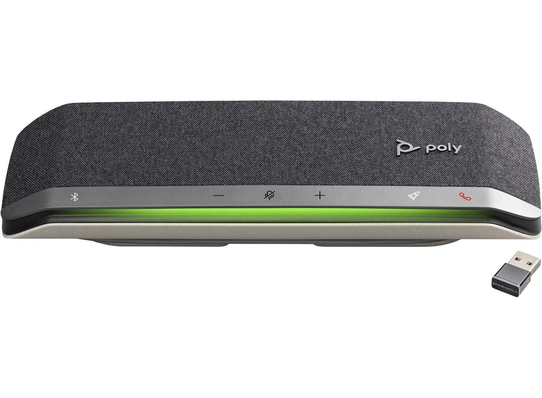 HP Poly Sync 40+ Speakerphone - Mobiel/PC - Zwart - Zilver - 55 dB - 1,05 m - IP64 - Aanraak (772C5AA)-0