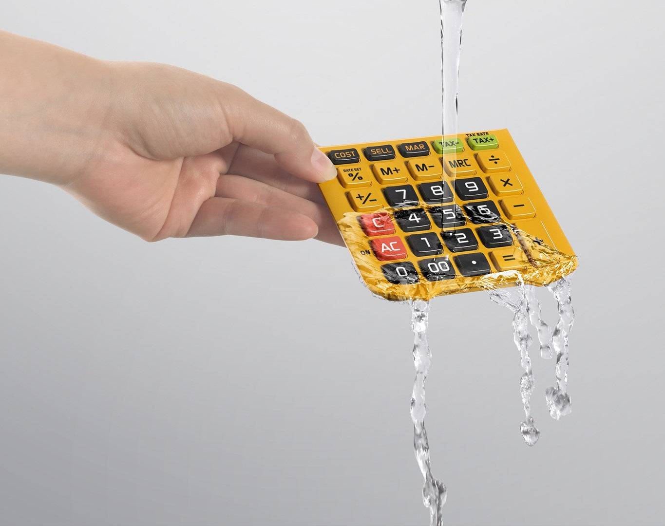 CASIO Kantoorcalculator WM-320MT-S Waterdicht 12-cijferig Display 108,5 x 168,5 mm-3
