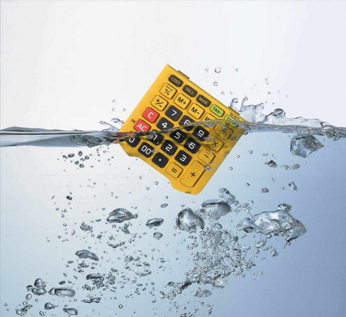 CASIO Kantoorcalculator WM-320MT-S Waterdicht 12-cijferig Display 108,5 x 168,5 mm-4