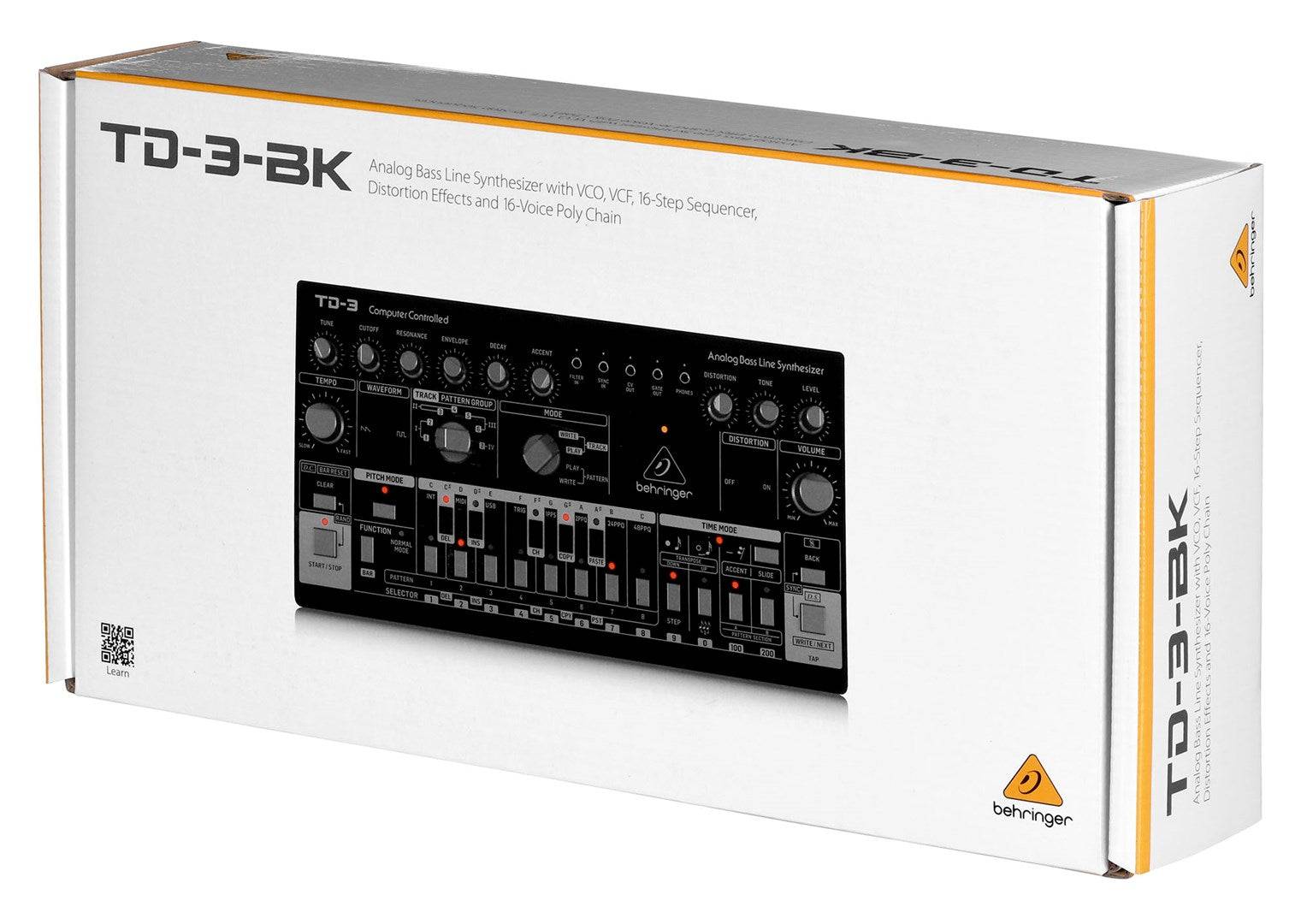 Behringer TD-3-BK Bassline Synthesizer Zwart-3