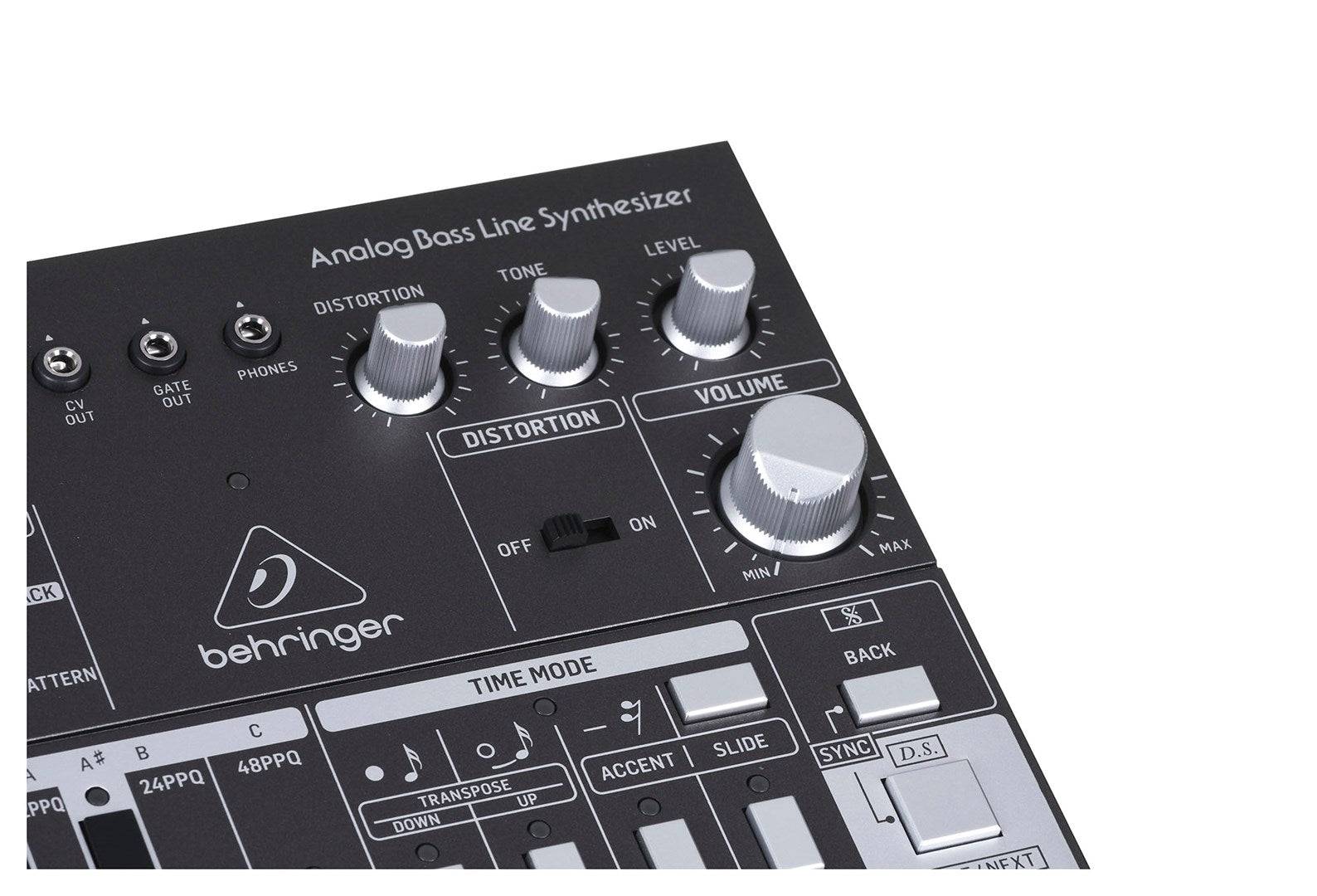 Behringer TD-3-BK Bassline Synthesizer Zwart-4