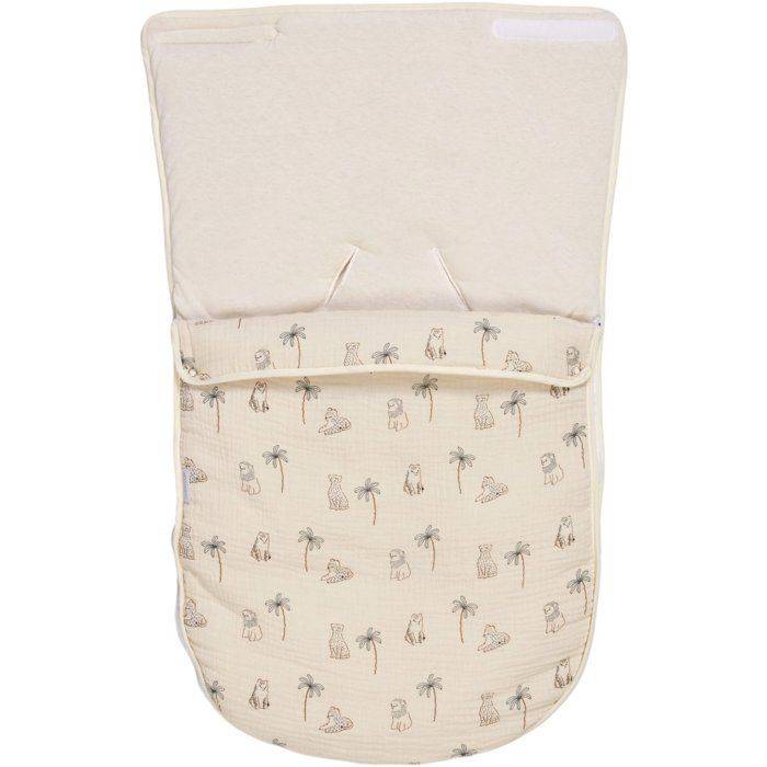 Babynest - CANDIDE - 70 cm - 0/3 maanden - Witte Tijgerprint-2