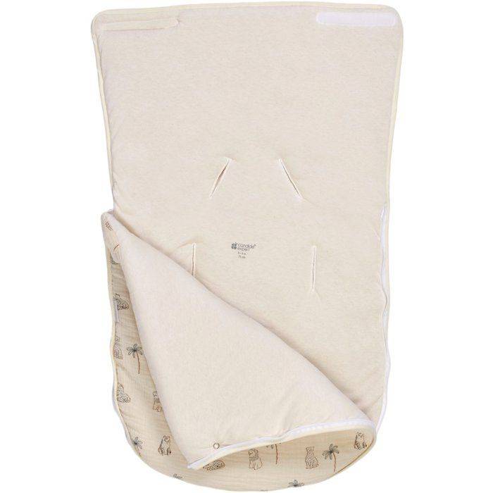 Babynest - CANDIDE - 70 cm - 0/3 maanden - Witte Tijgerprint-3