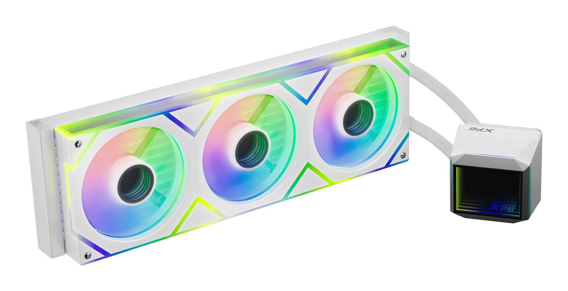 XPG Levante II 360 All-in-One Vloeibare Koeler Wit-3
