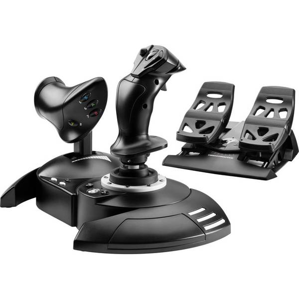 Thrustmaster T-Flight Full Kit X - Joystick, Gas en Pedalen - Bedraad - voor PC, Xbox One, Xbox Series S, Xbox Series X