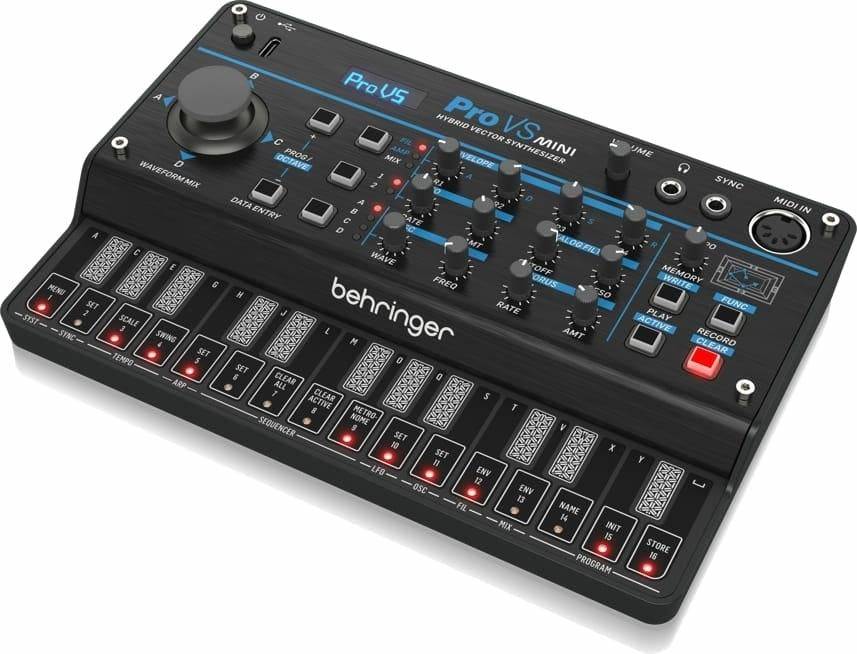 Behringer PRO-VS MINI Hybride Synthesizer Compact Muziekproductie Tool-0
