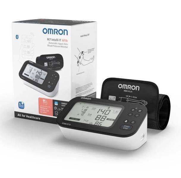 OMRON M7 Intelli Afib Bloeddrukmeter Bovenarm (HEM-7380T1-EBK)-2