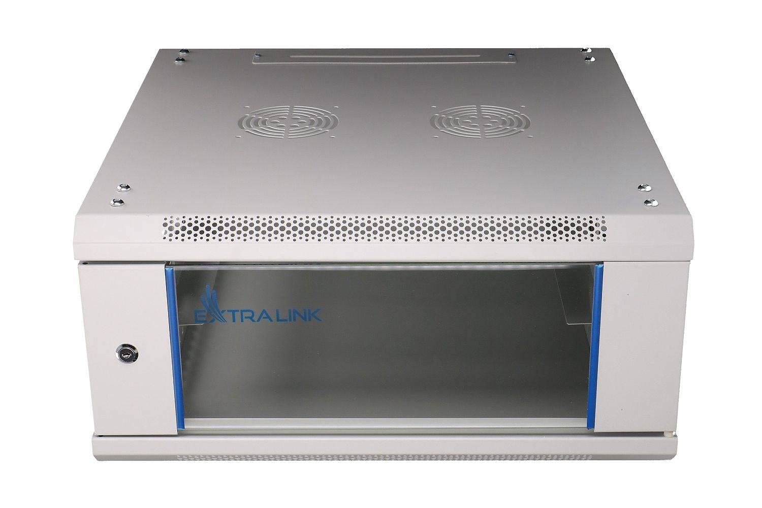 Extralink Rackkast 4U 600 x 600 Grijs Wandmontage-0