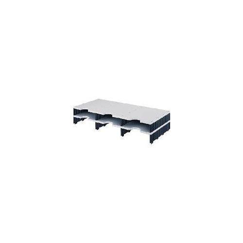 Styro Trio Styrodoc Uitbreidingsmodules - Grijs/Zwart - 723 x 140 x 331 mm styrodoc/268130298 723 x 140x331mm-0