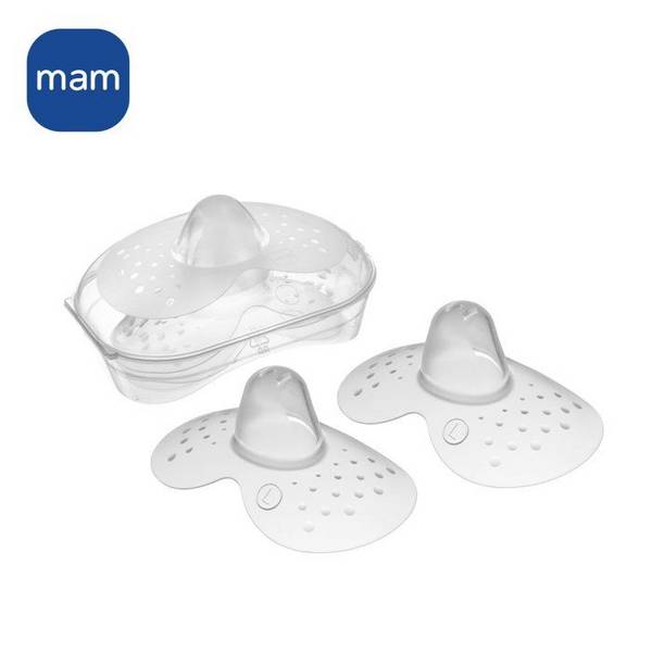MAM Tepelhoedje L Siliconen Sterilisatiebox X2